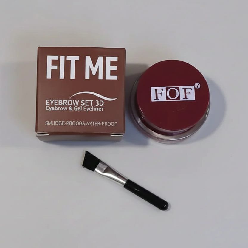 Fit Me 3D Eyebrow &amp; Gel Eyeliner