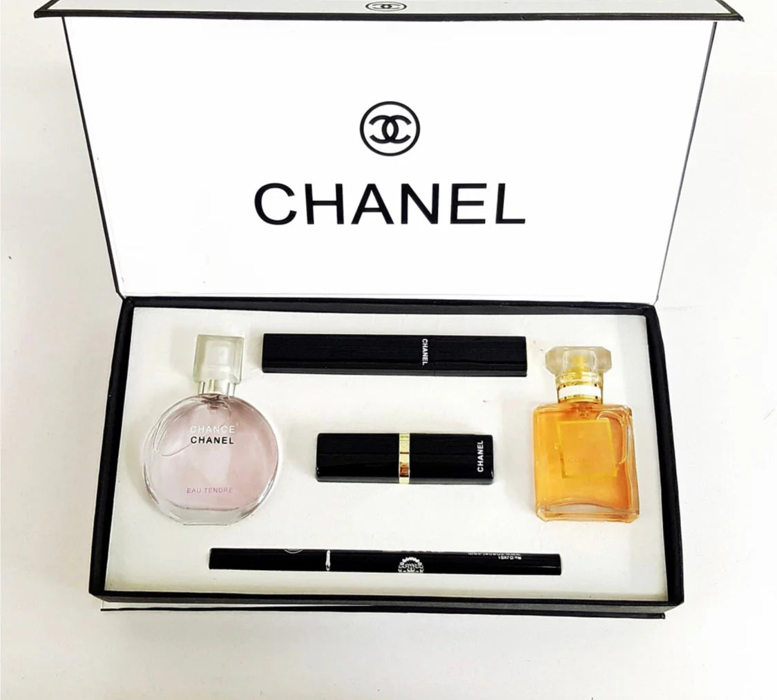 Chanel In Gift Set Makeup Perfume Box