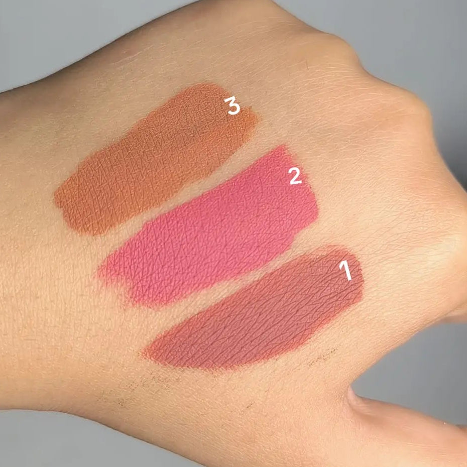 HUDAMOJI Six-Color Matte Lip Gloss