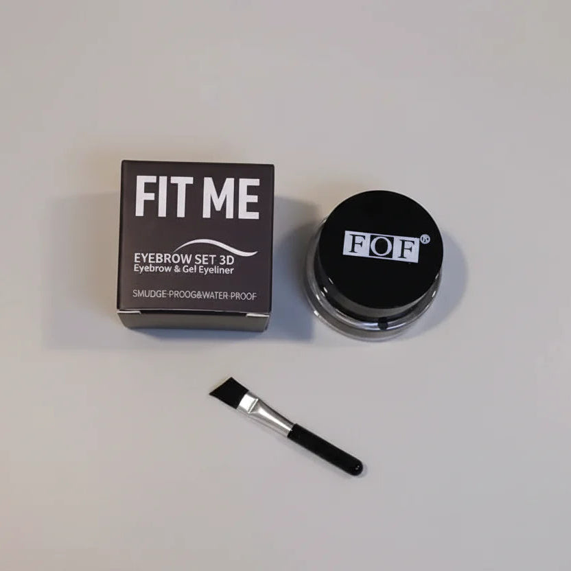Fit Me 3D Eyebrow &amp; Gel Eyeliner