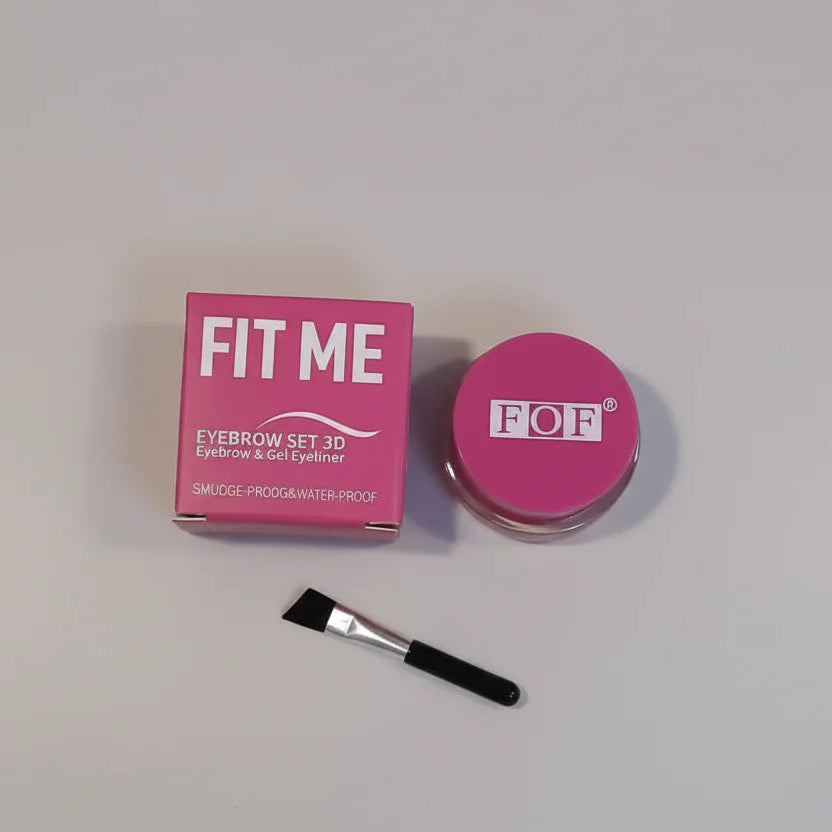 Fit Me 3D Eyebrow &amp; Gel Eyeliner