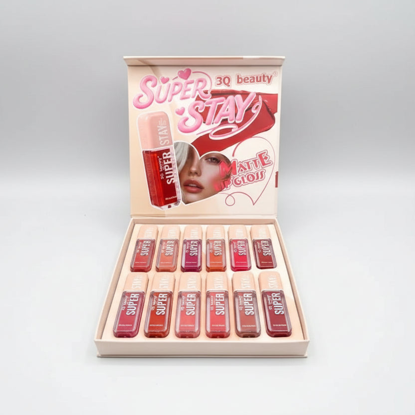 3Q Beauty Super Stay Matte Lip Gloss Set