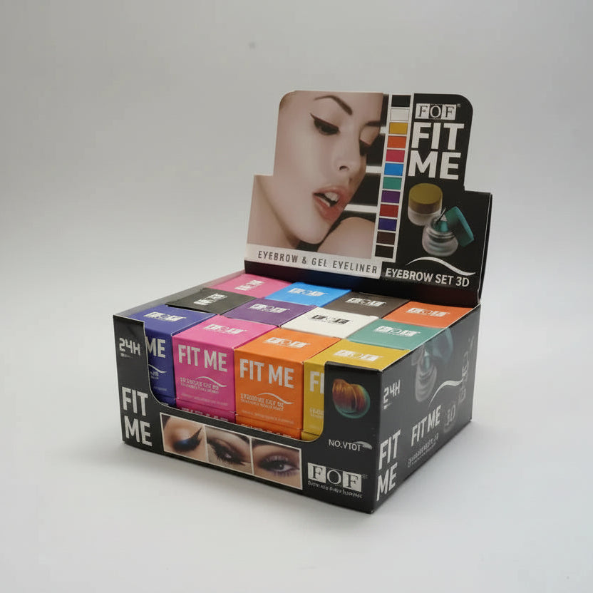 Fit Me 3D Eyebrow &amp; Gel Eyeliner