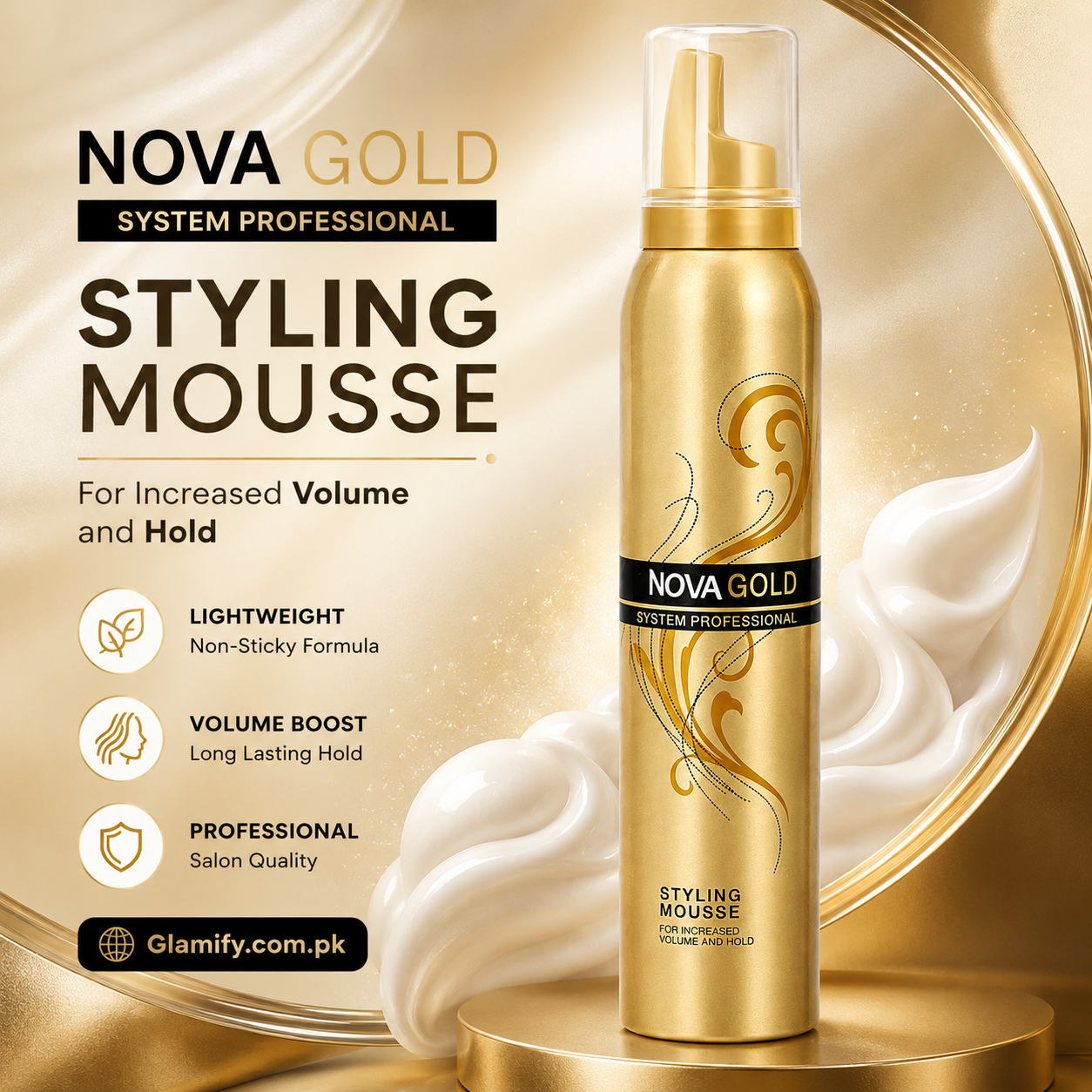 NOVA Hair Styling Mousse