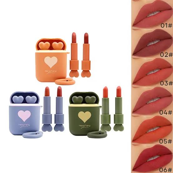 Love Icon Heng Fang - Set of 2 Airpods Lipstick