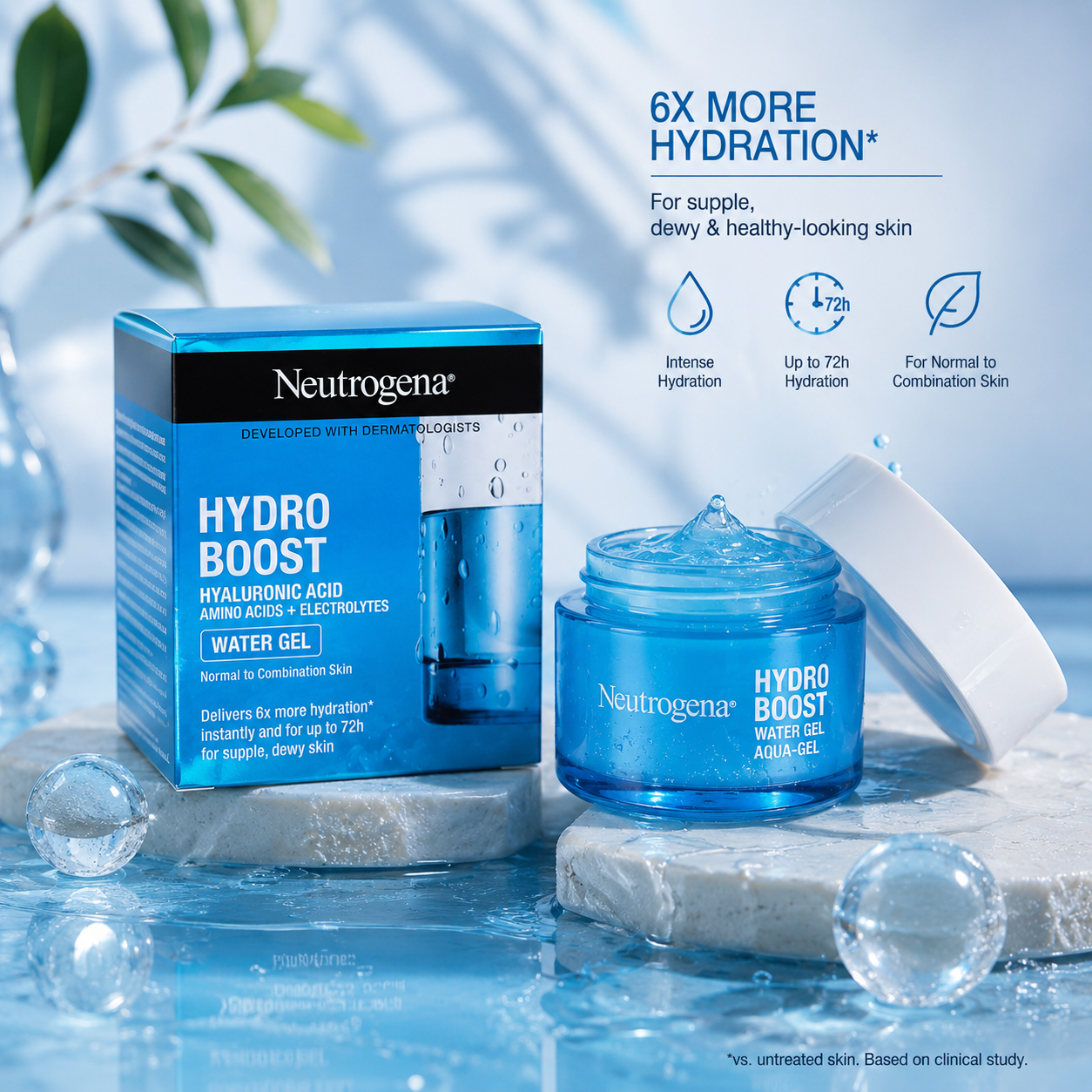 Neutrogena Hydro Boost Hyaluronic Acid Water Gel (50ml)