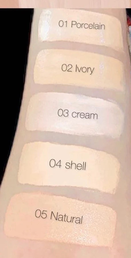 Silkfull Full Coverage Foundation Perfect for Dry skin 1#